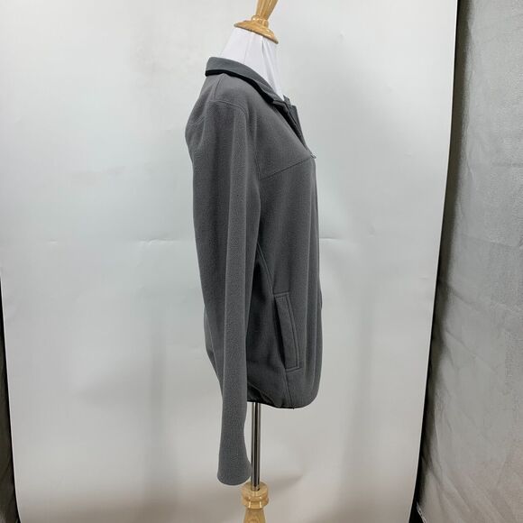 Pendleton Whiskey Fleece Jacket Womens S Small Grey Let Er Buck Full Zip Pockets - Picture 4 of 12
